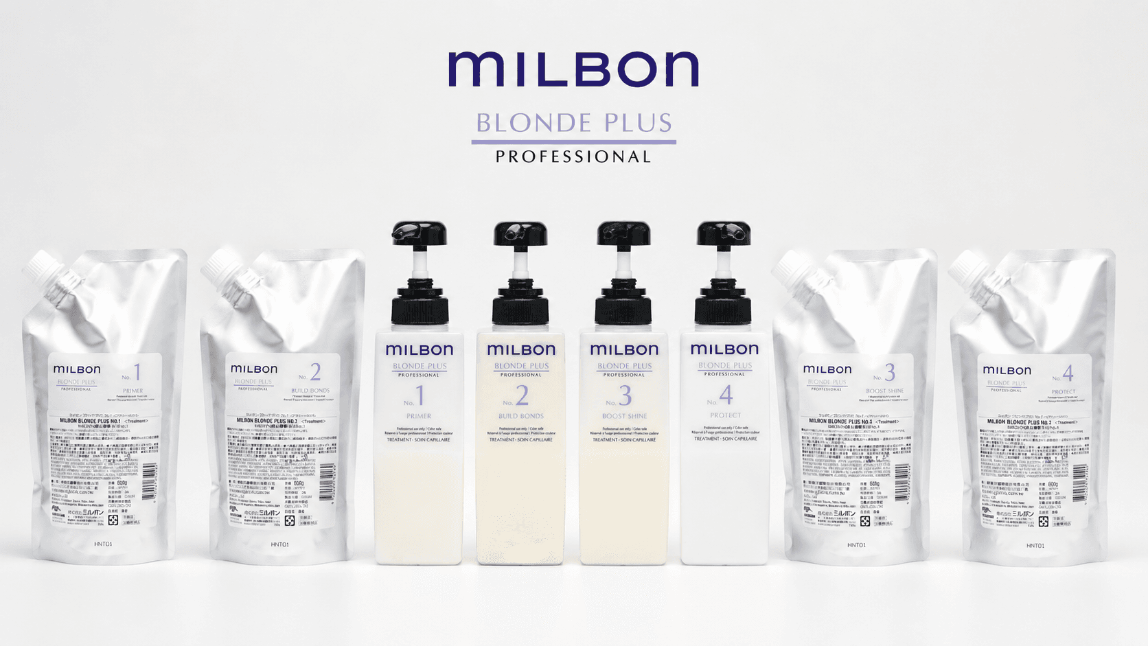 MILBON BLONDE PLUS 哥德式煥金系列護髮